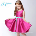 Cheap Short A Line Sash Bow Satin Flower Girl Dress Patterns